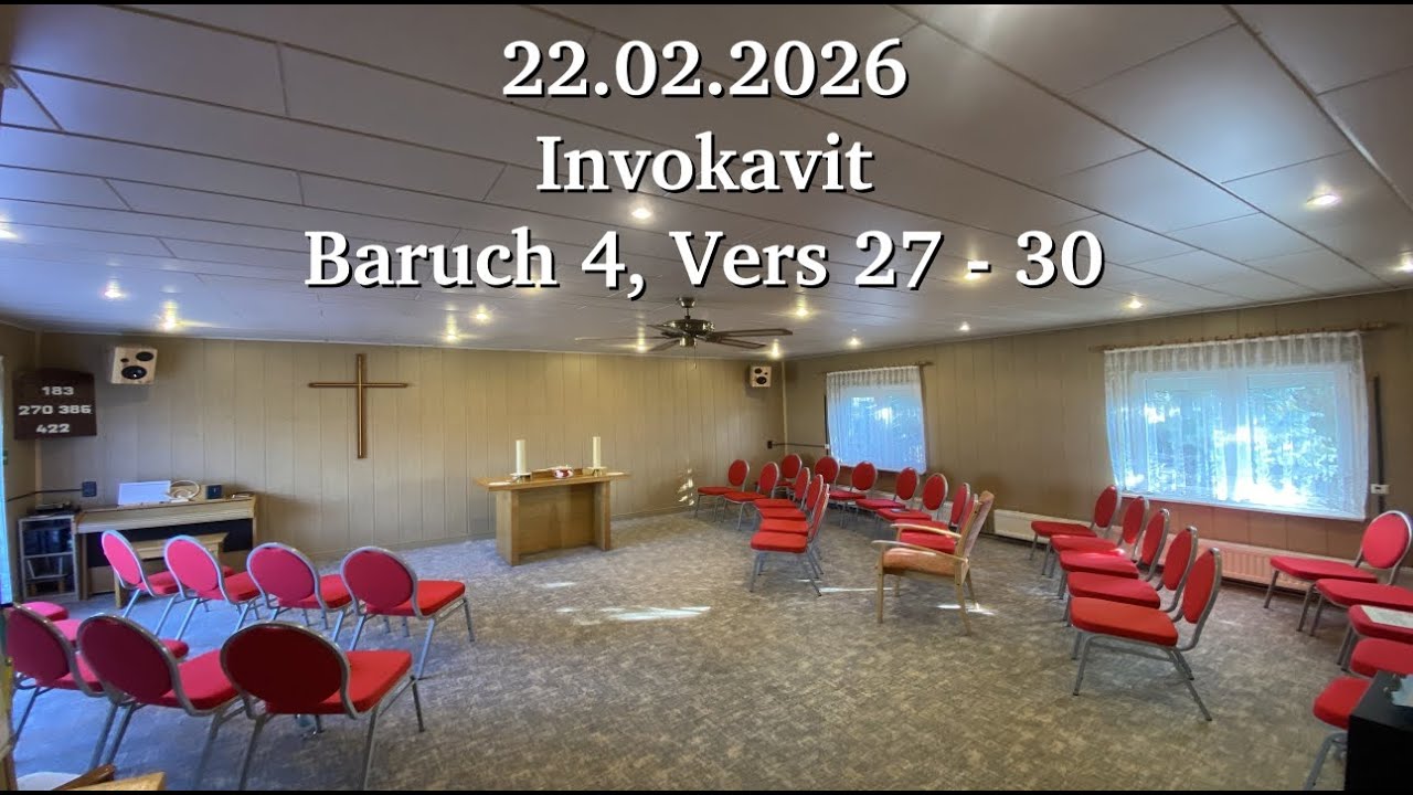 Gottesdienst der Gemeinde Biesdorf am 22.02.2025 ab 09:50 Uhr