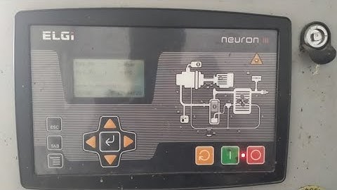 Elgi Air compressor Load unloading problem