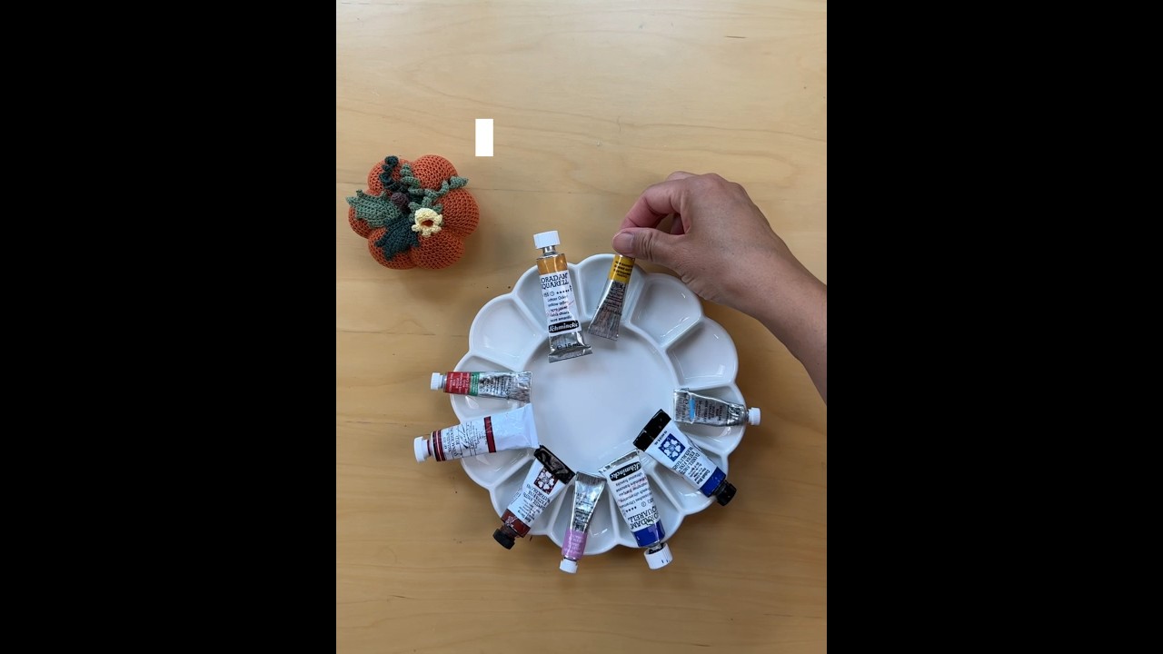 🎨 Set up Watercolor Palette for the new tutorial ✨ 