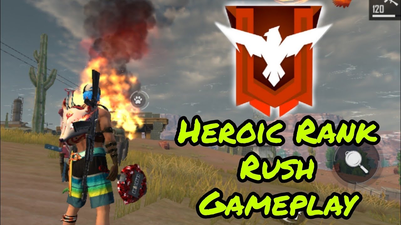 Full Rush gameplay in Heroic Rank in Freefire. - YouTube
