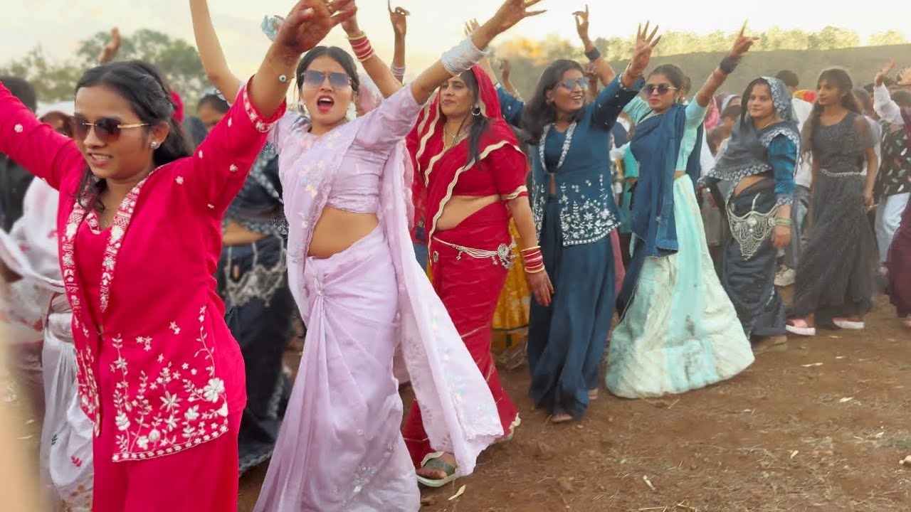 તેરી_💃પતલી_કમરિયા_🌹લચકારા_મારે🌼|| Adivasi Beautiful Girls Timli Dance ...