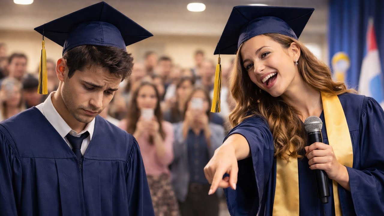 Lo llamó“becado de caridad”en plena graduación…sin saber quién pagaba la beca#Beca#Humillacion#Karma