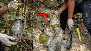 Treasure found by Metal Detector || Opening a 100-Year-Old TEQUILA