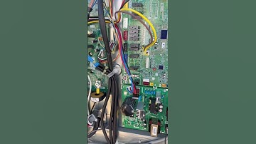 Mitsubish electric vrf main controller board was faulty #hvac #airconditioner #vrf #vrf #india #usa