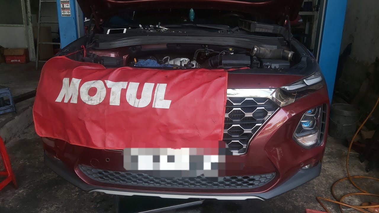 Hyundai Santafe máy dầu 2020 đi ì, yếu, hao dầu hơn. - youtube