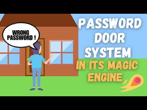 Password Door System in Its Magic engine | I AM HARSH