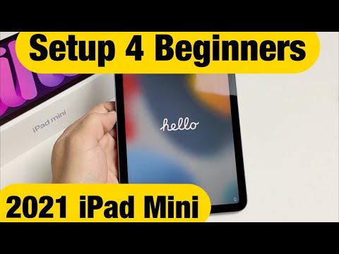 2021 iPad Mini: How to Setup for Beginners (step by step)