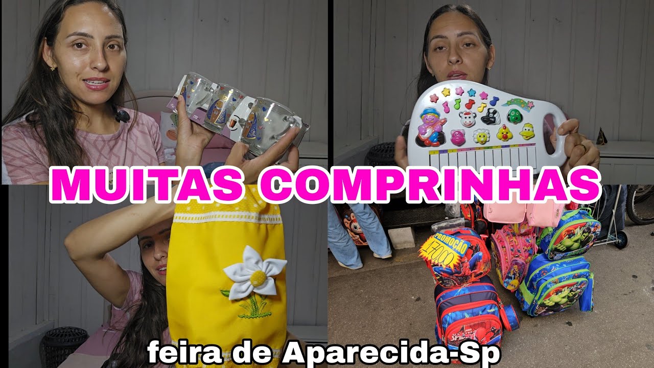 COMPRINHAS DA FEIRINHA DE APARECIDA-SP