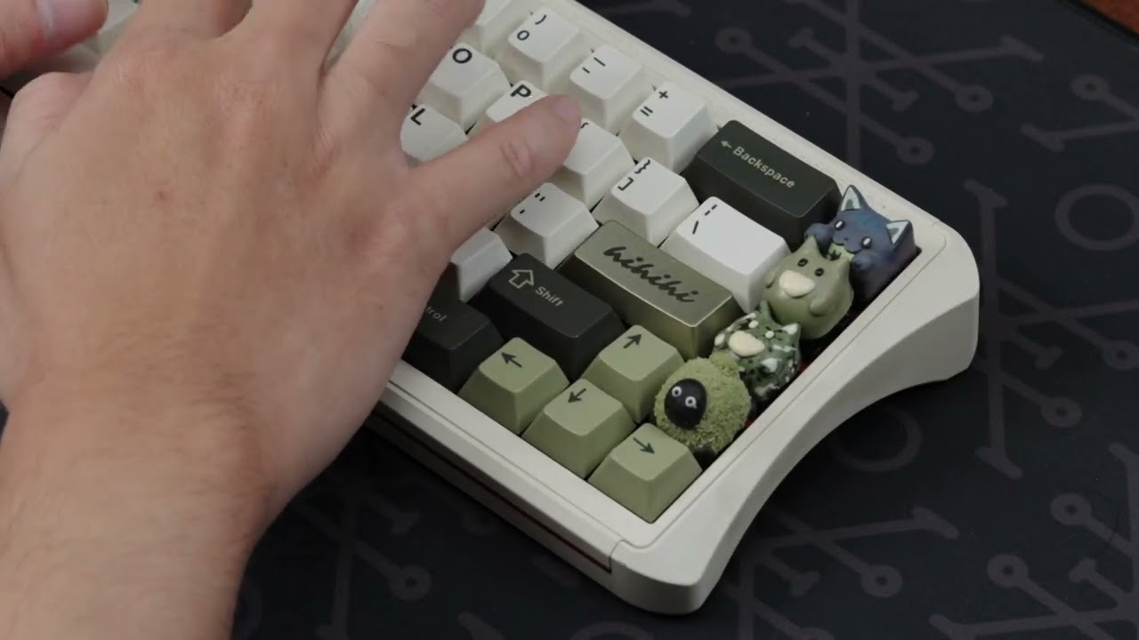 DOLPHIN LINGER 2017  | TYPING TEST | ASMR