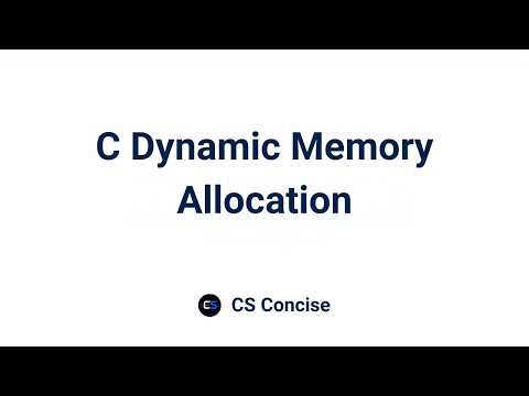 16 | C Dynamic Memory Allocation | Programming Fundamentals