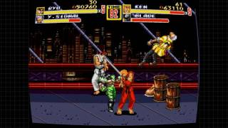 Streets of Rage 2: Ken and Ryu Playthrough screenshot 4