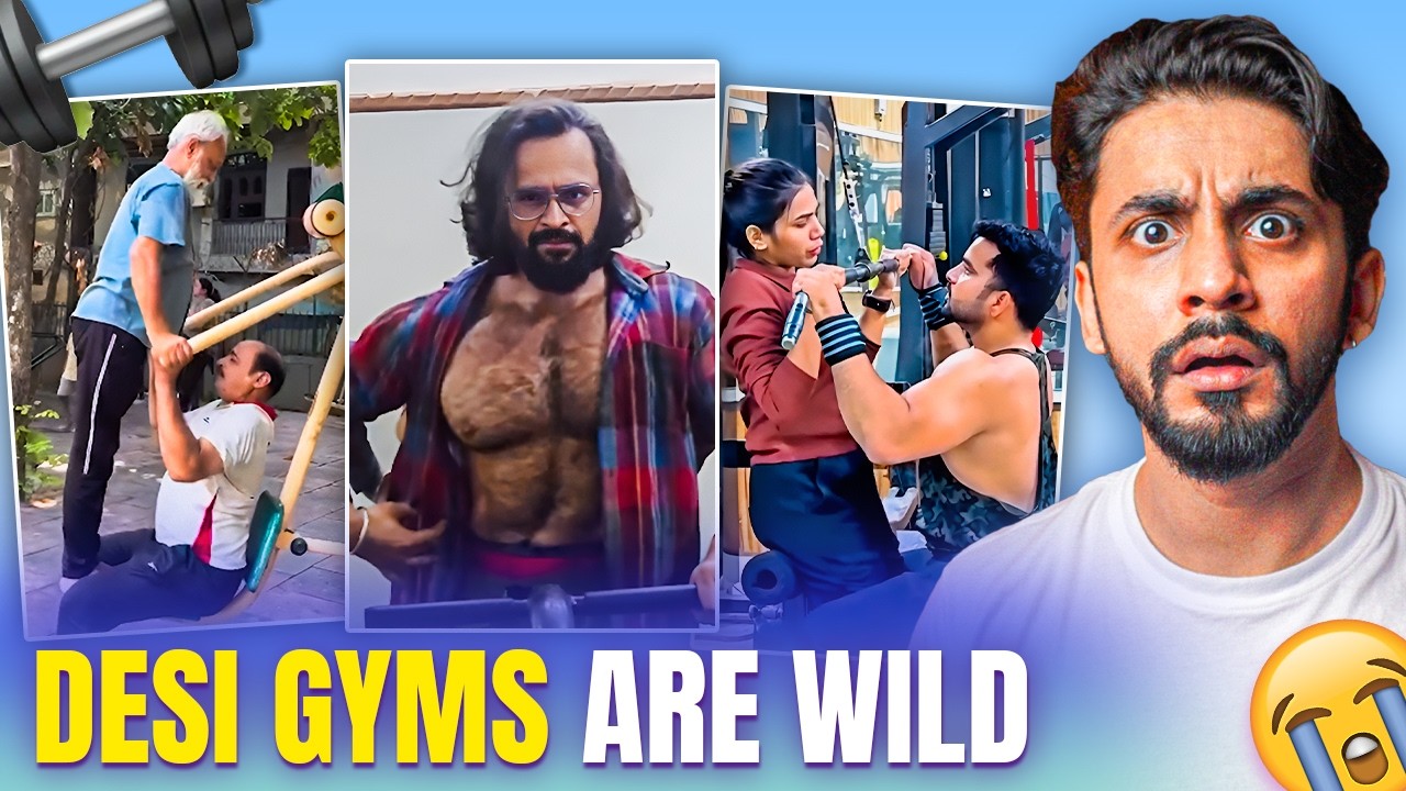 Desi Gyms Are WILD 😭
