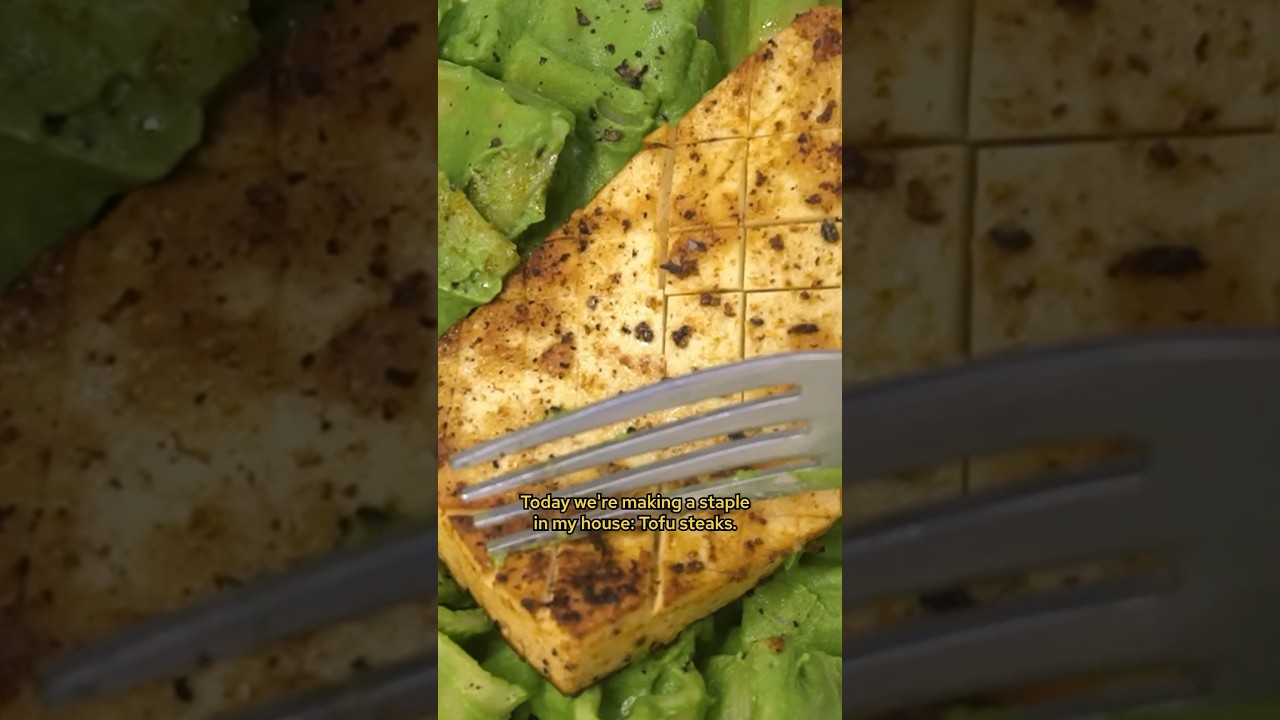 Quick & Easy Tofu Steaks! 