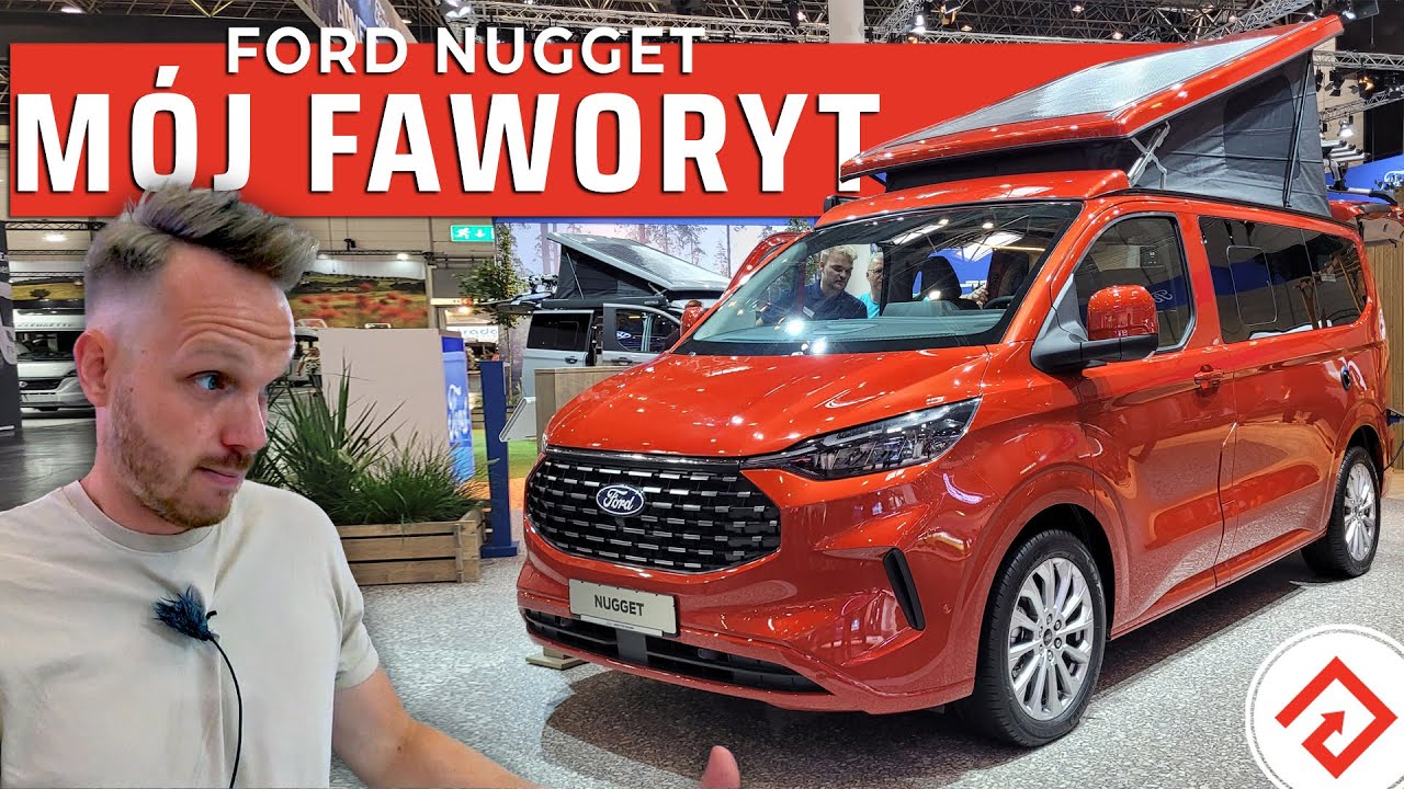 Ford Nugget 2023 - największy konkurent Volkswagena