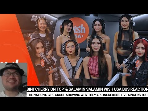 BINI 'Cherry on Top' & Salamin Salamin on Wish USA Bus Reaction! | G-Yeon Reacts