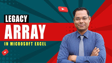 Legacy Array Formulas in Excel