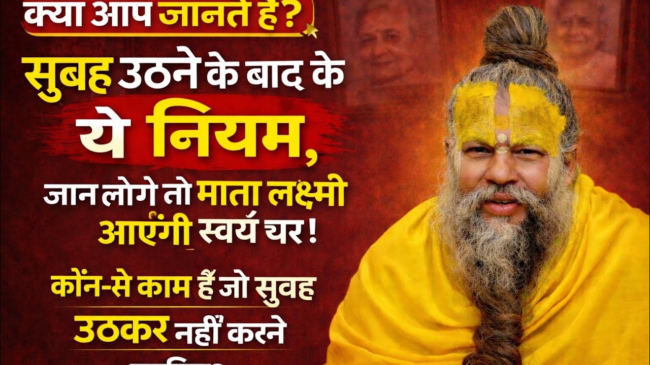 सुबह उठने के बाद के ये काम करे! Premanand Ji Maharaj