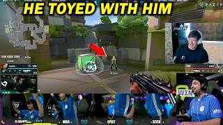 Sliggy Reacts to PCF cNed Toying with EF Favian in a 1v1 Clutch and Taunting After | VCT 2026