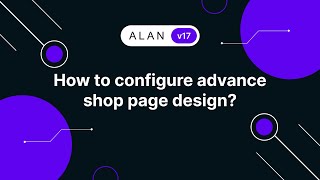 Advanced Shop Page Design In Alan Theme V17 Full Setup Guide Atharva System