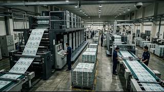 How Vietnam Prints Millions of BanknotesEvery Day (Inside the Money Factory)