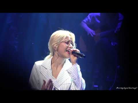 [4K/직캠] 180429 솔라감성 콘서트 'Blossom' 솔라(Solar) - '涙そうそう나다 소우소우 & 눈물이 주룩주룩