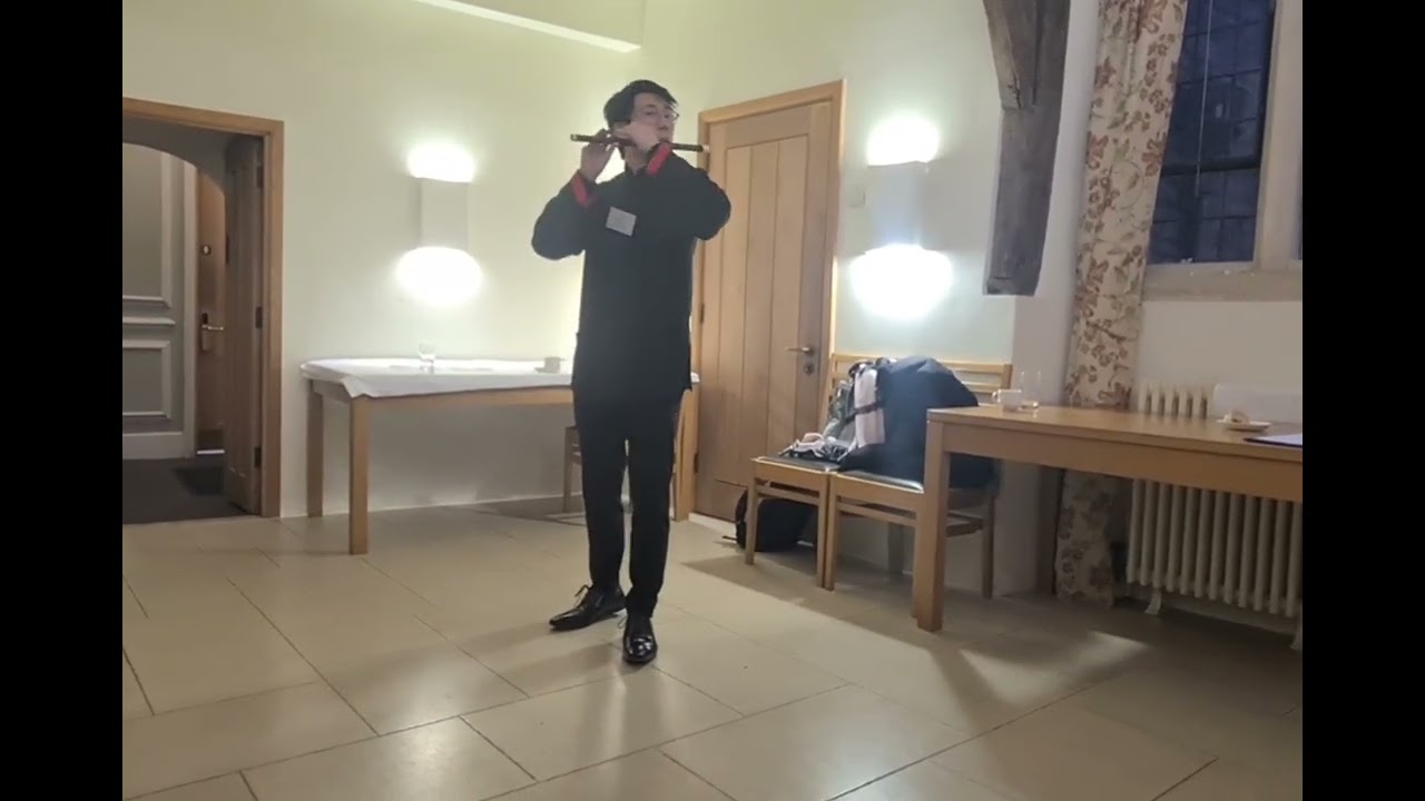 2025 China Oxford Scholar Daniel Lei Flute Performance Oxford University Brasenose College