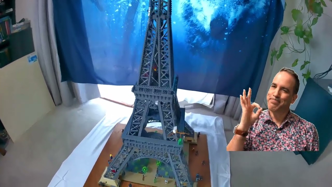 RCGRANNY Eiffel tower Build to destroy part 12. Completed Build. #