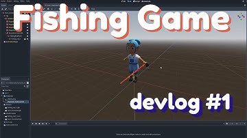 Devlog 01: I started a fishing game with Godot & Blender | dev log