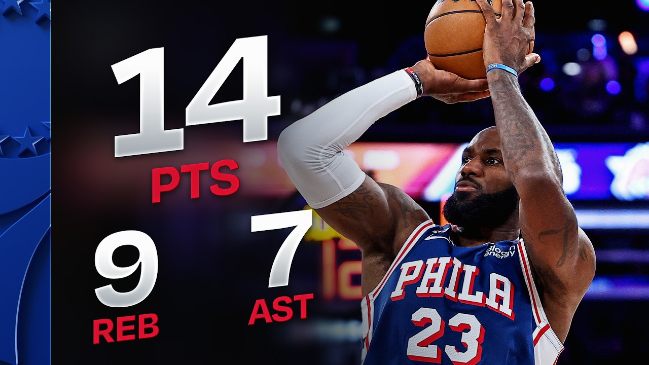 LeBron James DOES IT ALL in his 76ers Debut | October 20, 2026