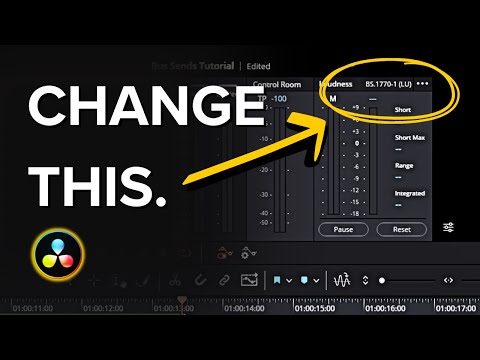 Davinci Resolve Audio Tips For Youtube Creators