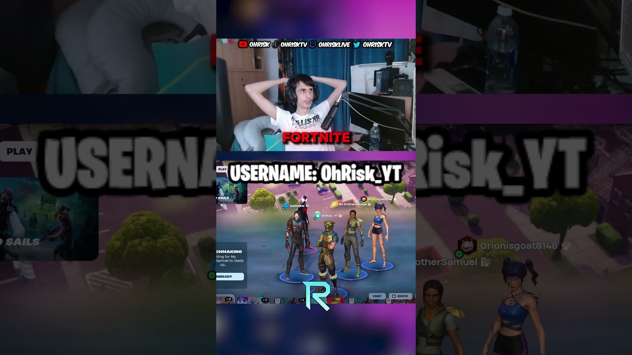 OhRisk LEAKS the METHOD... (Fortnite 