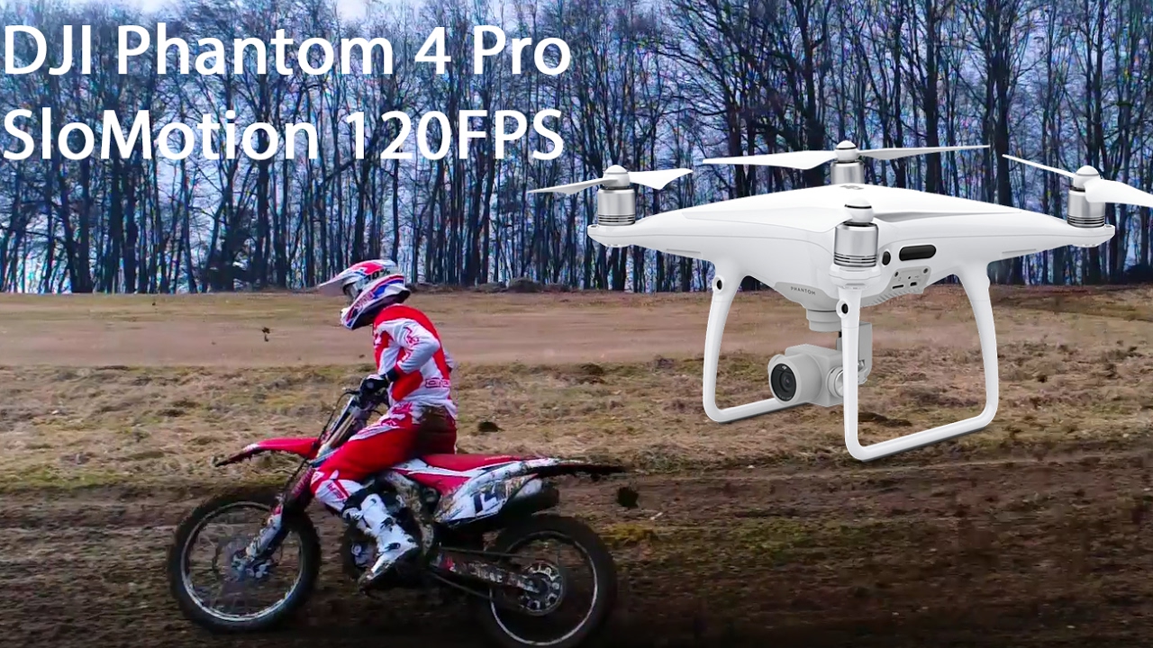 DJI Phantom 4 Pro Motocross SlowMotion (Full HD @ 120FPS)