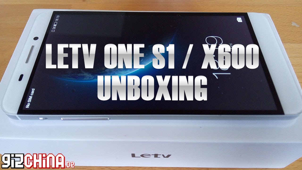 LeTV One (S1 / X600) Unboxing - High-End MT6795 Phablet (gizchina.de)