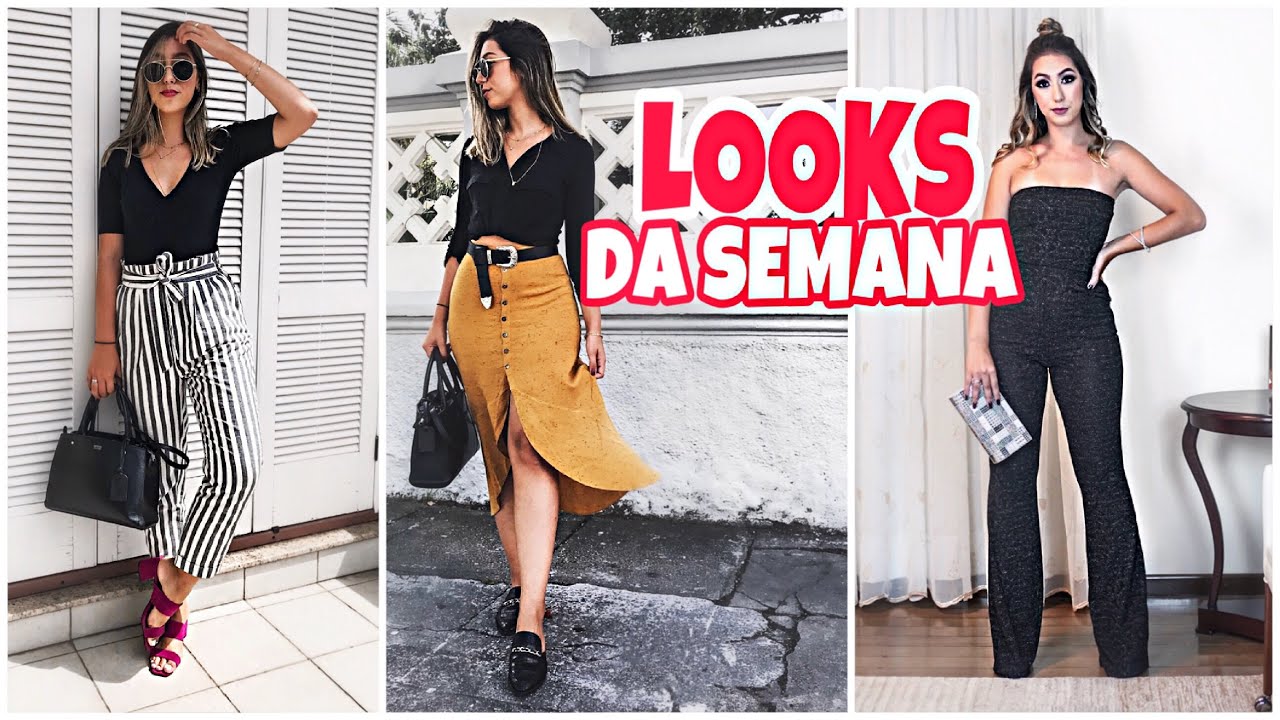 1 SEMANA DE LOOKS REAIS com EMOÇÃO 😱 por Cacá Anjos