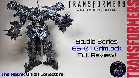 Transformers Studio Series SS-07 Grimlock Review!