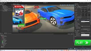 How to Add An Play and More Games Buttons in Unity