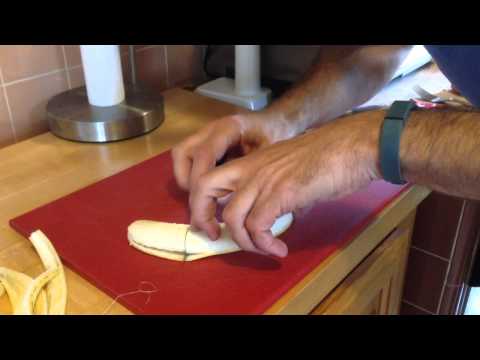 How To Slice A Banana