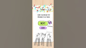 Brain test level 73 answer solve the game.