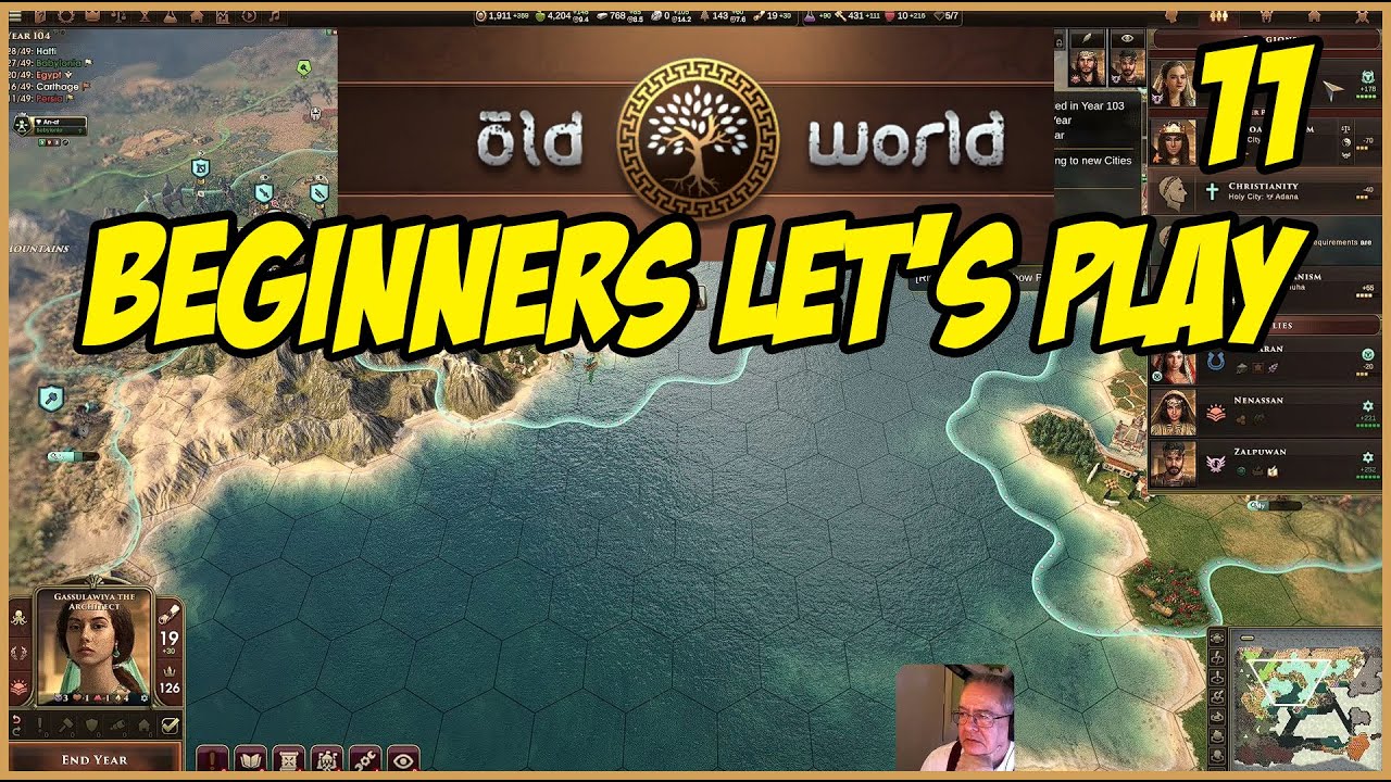 11 Old World First Look Beginners Gameplay #letsplay #beginners # ...