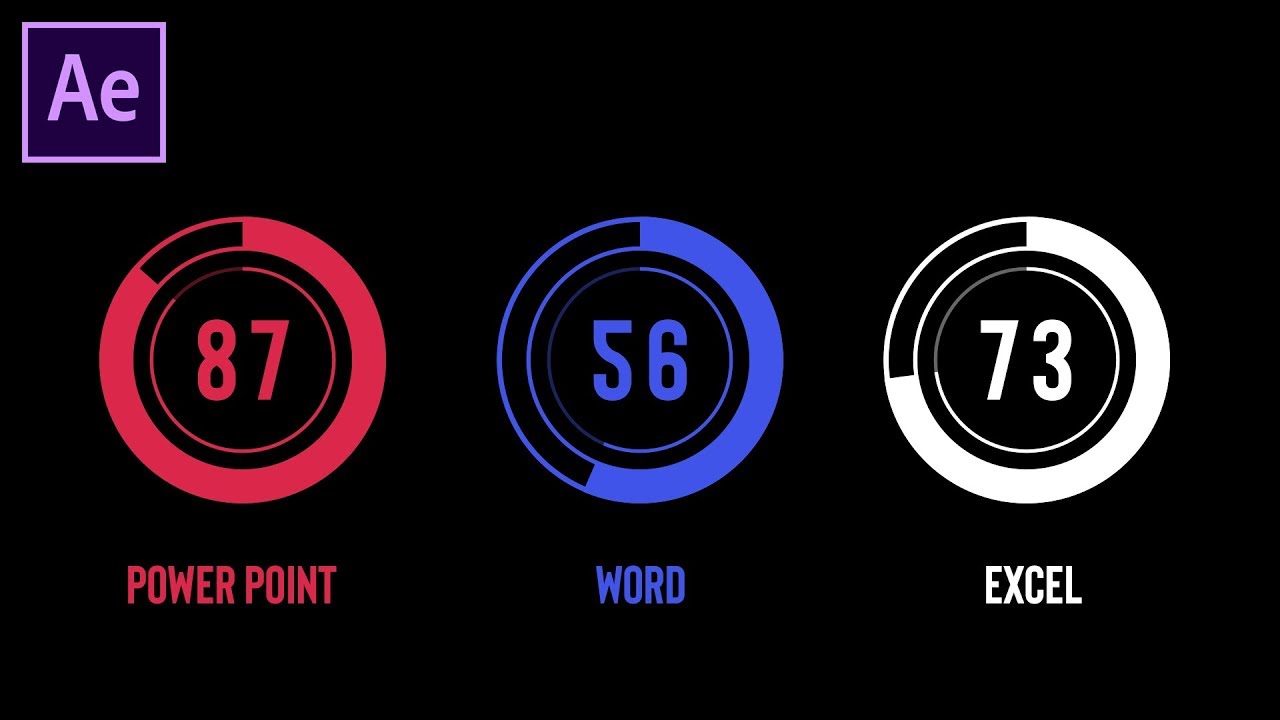 membuat animasi infographic - tutorial after effect - YouTube