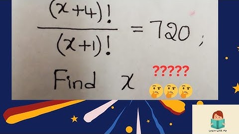 Nice factorial simplification problem #simplification  #find the value of x # mathematics #olympiad