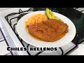 Chiles rellenos con carne Salvadoreños