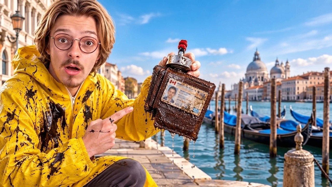 On a pêché à l'aimant à Venise pendant 24h non-stop ! (on est les premiers)