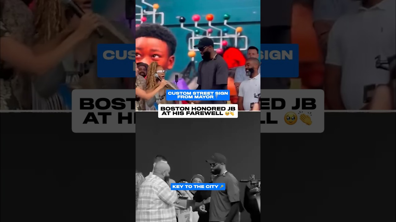 Jaylen Brown's farewell to Boston 🥹 #shorts