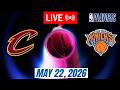 NBA LIVE! Cleveland Cavaliers vs New York Knicks Game 2 | 2026 NBA Playoffs May 22, 2026