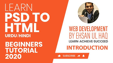 HTML Introduction | Introduction to HTML & CSS in Hindi / Urdu. | 2020