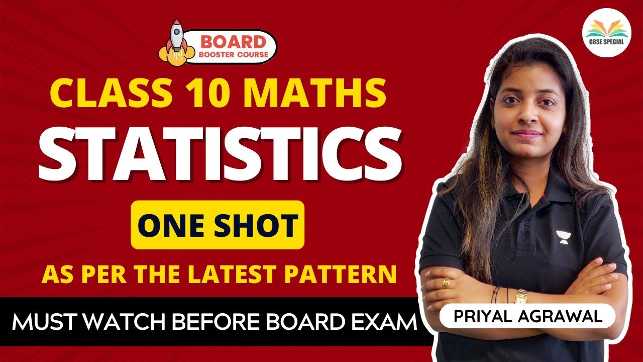 Statistics I One Shot | CBSE Class 10 | Maths | Board Exam 2023 | CBSE Special