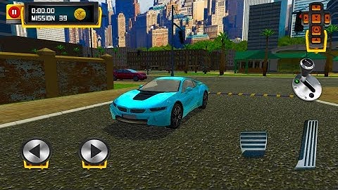 Multi Level 4 Car Parking Simulator a Real Driving Test Run Racing Games - Part 5