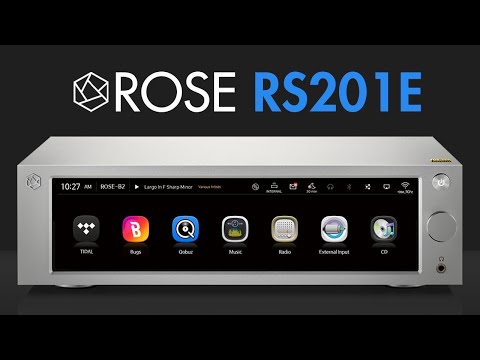 Rose RS201E - Amplificateur et lecteur réseau audiophile connecté