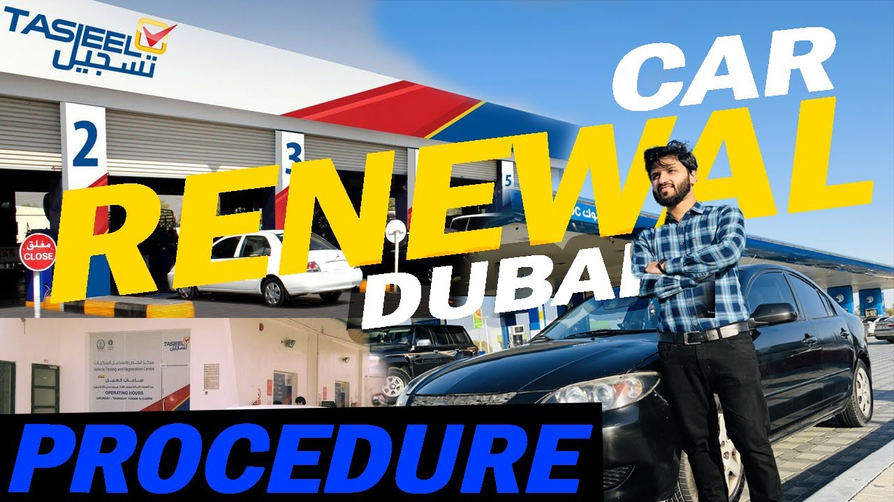 CAR RENEWAL PROCEDURE IN DUBAI 🇦🇪 IN 2022 | COMPLETE DETAIL | URDU/HINDI